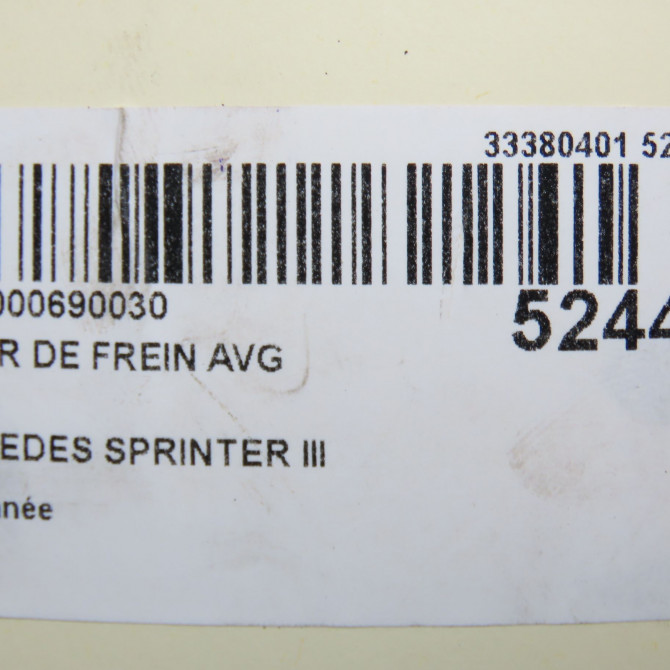 Etrier de frein avant gauche occasion MERCEDES 9074215100 6