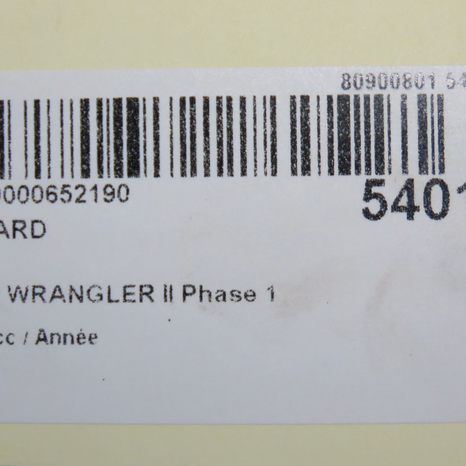 Feu arrière droit occasion JEEP WRANGLER II Phase 1 04-2007->... K68474046AD 5