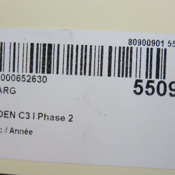 Feu arrière gauche occasion CITROEN C3 I Phase 2 10-2005->12-2010 6350X5 5