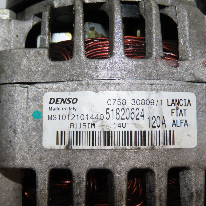 Alternateur occasion ALFA ROMEO GIULIETTA II Phase 1 03-2010->12-2013 1.6 JTDM 105ch 52003623 6