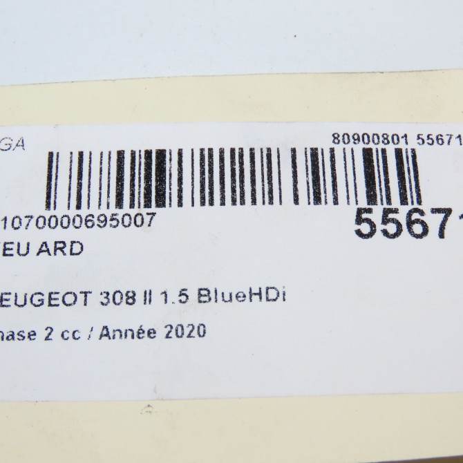 Feu arrière droit occasion PEUGEOT 308 II Phase 1 04-1995->04-1999 1.5 BlueHDi 130ch 9823728580 5