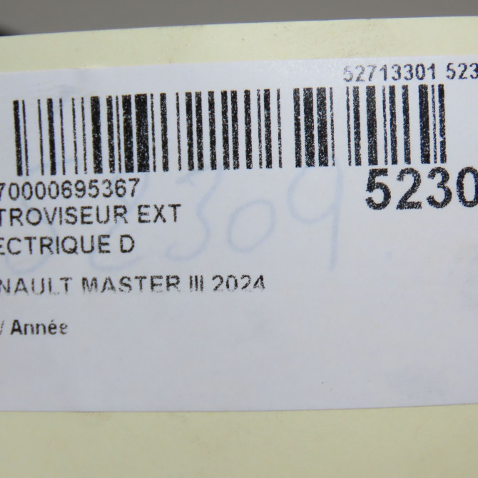 Retroviseur exterieur electrique droit occasion RENAULT MASTER III 8