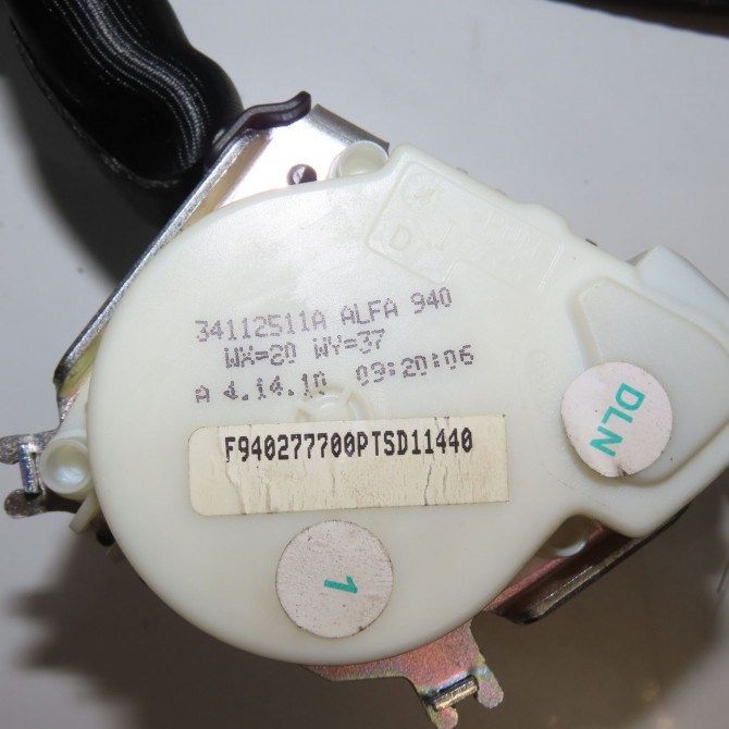 Ceinture arrière droite occasion ALFA ROMEO GIULIETTA II Phase 1 03-2010->12-2013 1.6 JTDM 105ch 156101397 4