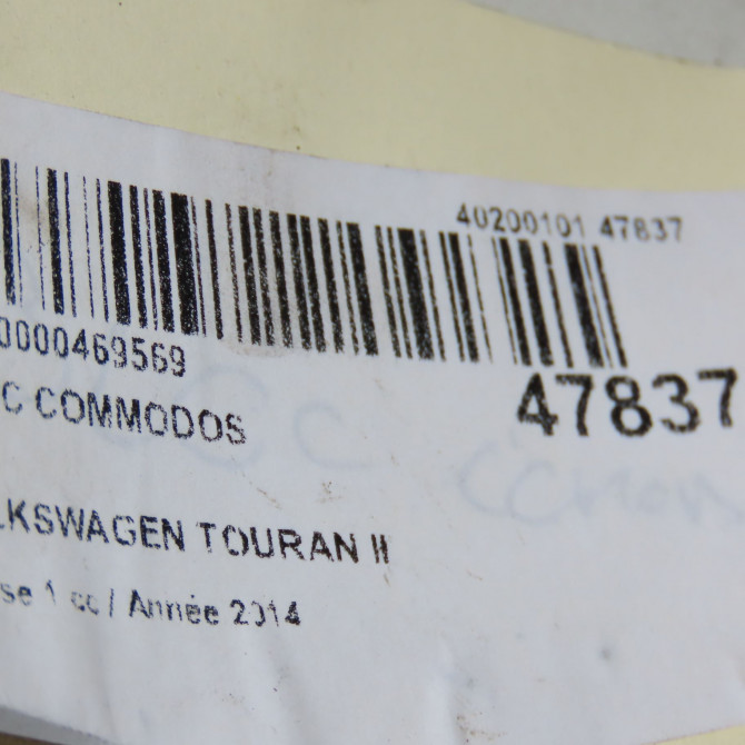 Bloc commodos occasion VOLKSWAGEN TOURAN II Phase 1 09-2010->12-2015 1.6 TDI 105ch 5K0953502M9B9 7