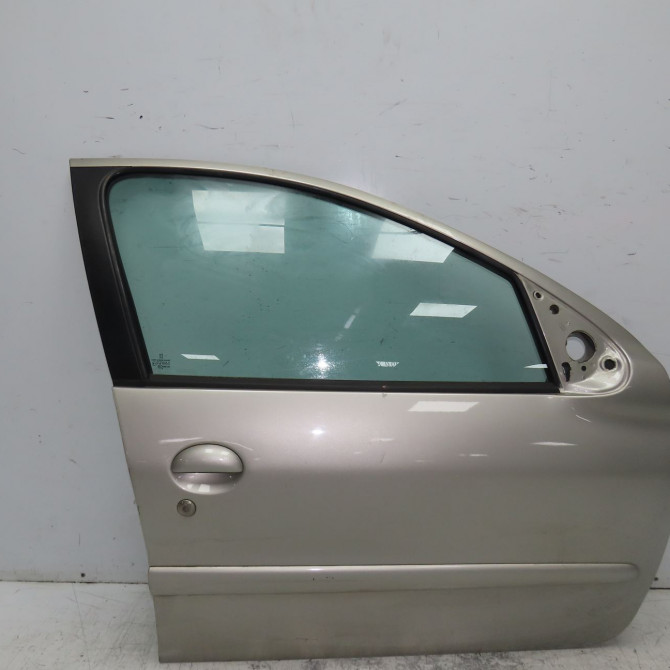 Porte avant droite occasion PEUGEOT 206 Phase 2 02-2003->02-2009 1.4 HDI 70ch 9004K5 1