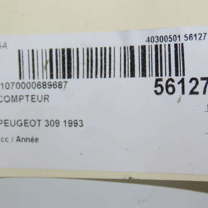 Compteur occasion PEUGEOT 309 4