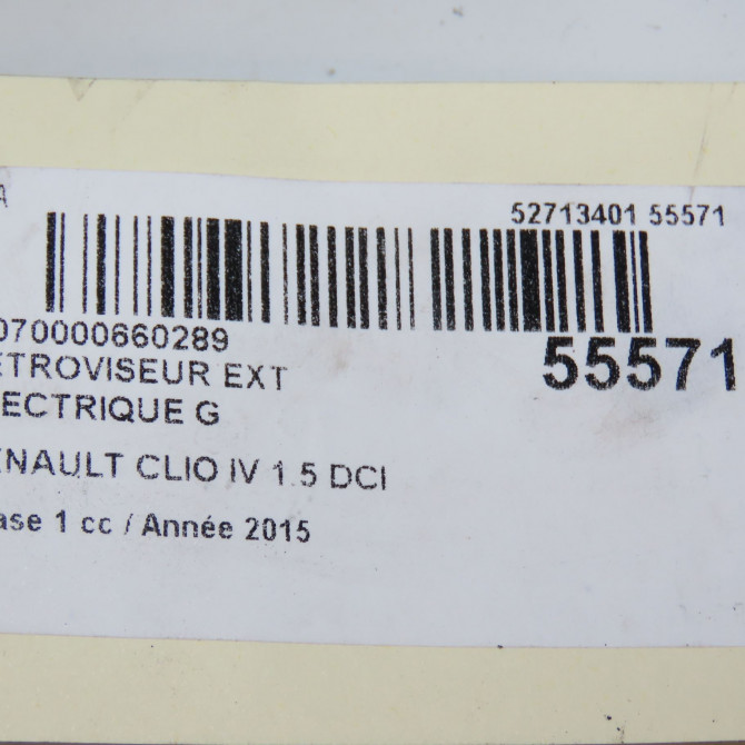 Retroviseur exterieur electrique gauche occasion RENAULT CLIO IV Phase 1 07-2012->... 1.5 DCI 90ch 963024349R 6