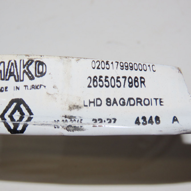 Feu arrière intérieur droit occasion RENAULT CLIO IV Phase 1 07-2012->... 1.5 DCI 90ch 265505796R 5