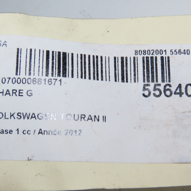 Phare gauche occasion VOLKSWAGEN TOURAN II Phase 1 09-2010->12-2015 2.0 TDI 140ch 1T1941005H 5