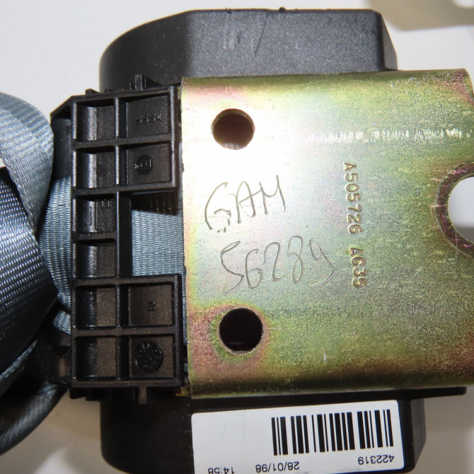 Ceinture avant droite occasion RENAULT MEGANE I Phase 1 11-1995->03-1999 1.6i 7700422319 4