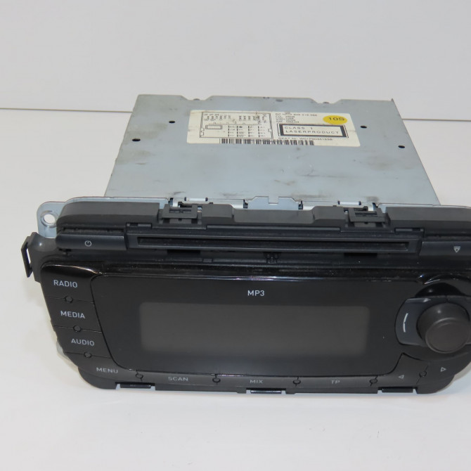 Autoradio occasion SEAT LEON II Phase 1 09-2005->05-2009 1.9 TDI 105ch 1P1035186N87 1