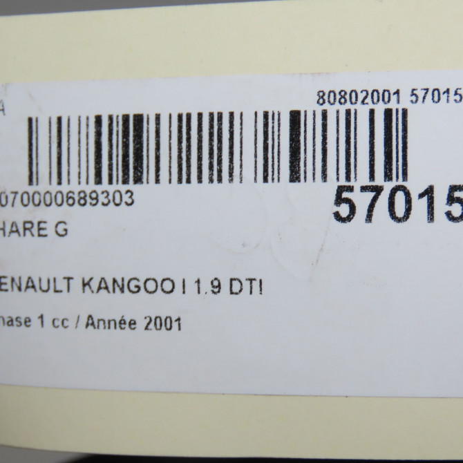 Phare gauche occasion RENAULT KANGOO I Phase 1 09-1997->06-2003 1.9 DTI 8v 80ch 260602509R 6