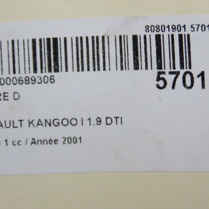 Phare droit occasion RENAULT KANGOO I Phase 1 09-1997->06-2003 1.9 DTI 8v 80ch 260105328R 6