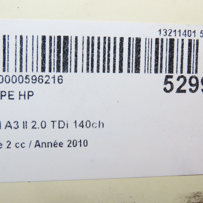 Pompe hp occasion AUDI A3 II Phase 2 06-2008->07-2012 2.0 TDi 140ch 6