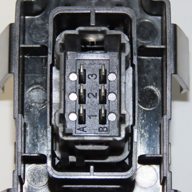 Commande lève-glace porte avant droite occasion PEUGEOT 207 Phase 1 04-2006->06-2013 1.4 HDI 70ch 6554QP 3