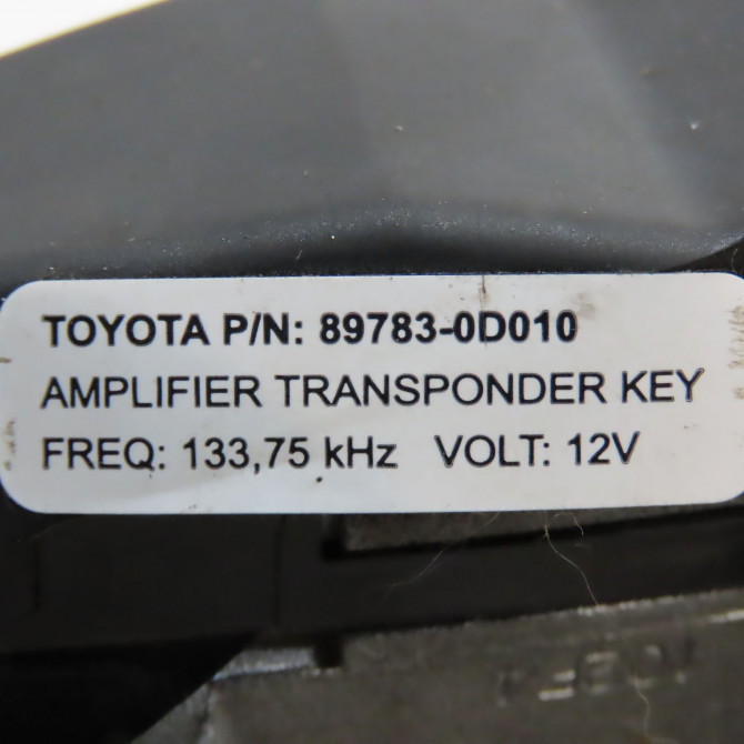 Kit serrures + antivol occasion TOYOTA YARIS I Phase 2 03-2003->12-2005 1.3i 87ch 897080D010 4