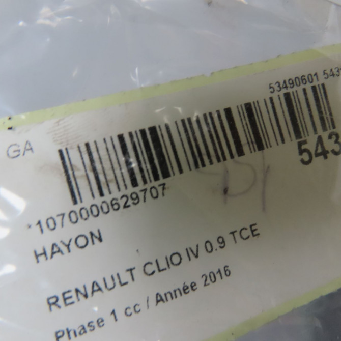 Hayon occasion RENAULT CLIO IV Phase 1 07-2012->... 0.9 TCE 90ch 901009631R 5