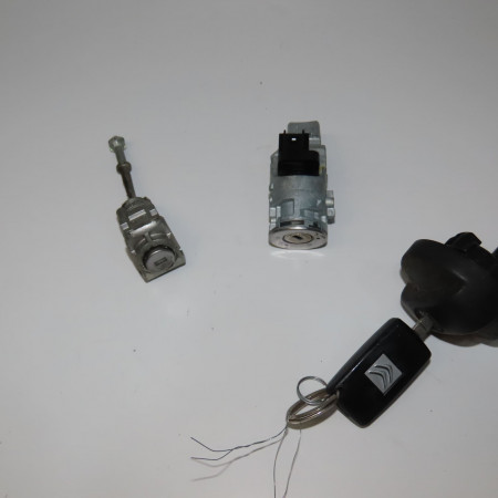 Kit serrures + antivol occasion CITROEN C3 II Phase 2 03-2013->12-2016 1.2i VTI 82ch 4162VH