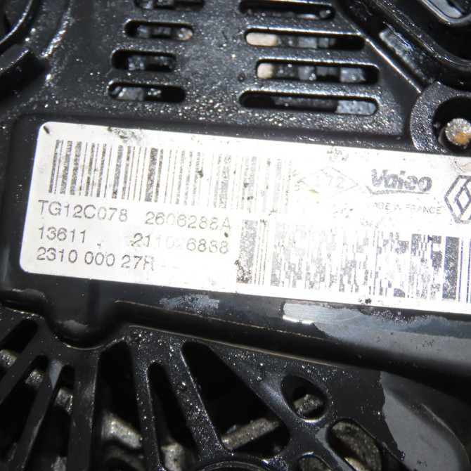 Alternateur occasion RENAULT MEGANE III Phase 1 11-2008->01-2012 1.5 DCI 110ch 231002543R 7