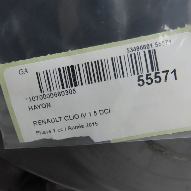 Hayon occasion RENAULT CLIO IV Phase 1 07-2012->... 1.5 DCI 90ch 901009631R 4