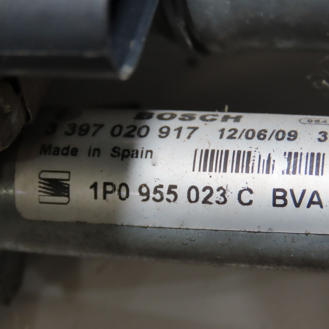 Moteur essuie-glace avant occasion SEAT LEON II Phase 1 09-2005->05-2009 1.9 TDI 105ch 1P0955119D 5