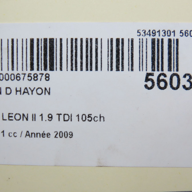 Verin droit hayon occasion SEAT LEON II Phase 1 09-2005->05-2009 1.9 TDI 105ch 1P9827550 6