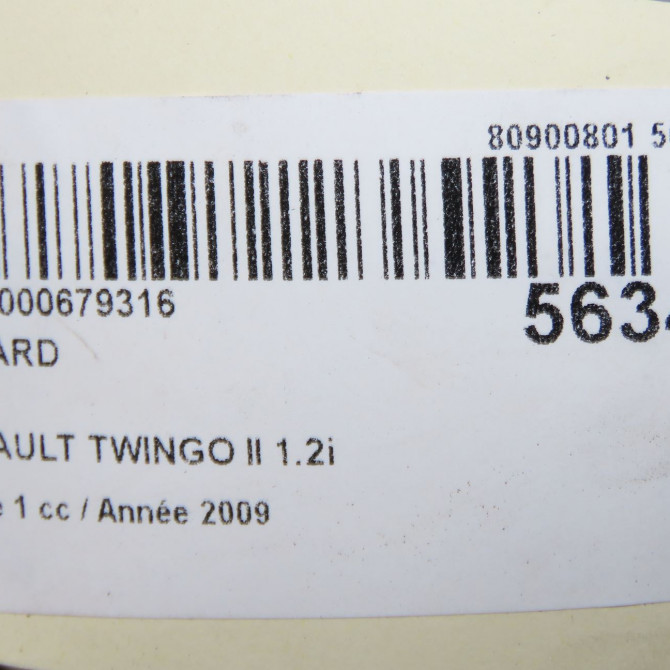 Feu arrière droit occasion RENAULT TWINGO II Phase 1 06-2007->11-2011 1.2i 60ch 5