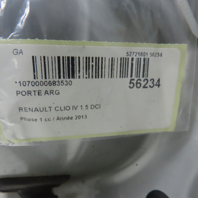 Porte arrière gauche occasion RENAULT CLIO IV Phase 1 07-2012->... 1.5 DCI 90ch 821016892R 4