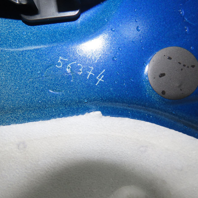 Porte arrière gauche occasion PEUGEOT 308 II 308 II Phase 2 2017-04-01-> 9802165680 4