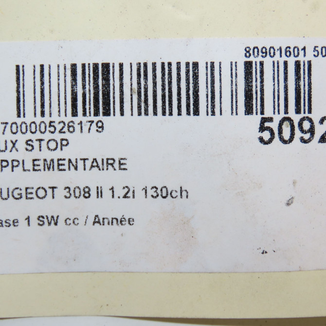 Feux stop supplementaire occasion  6351LX 5