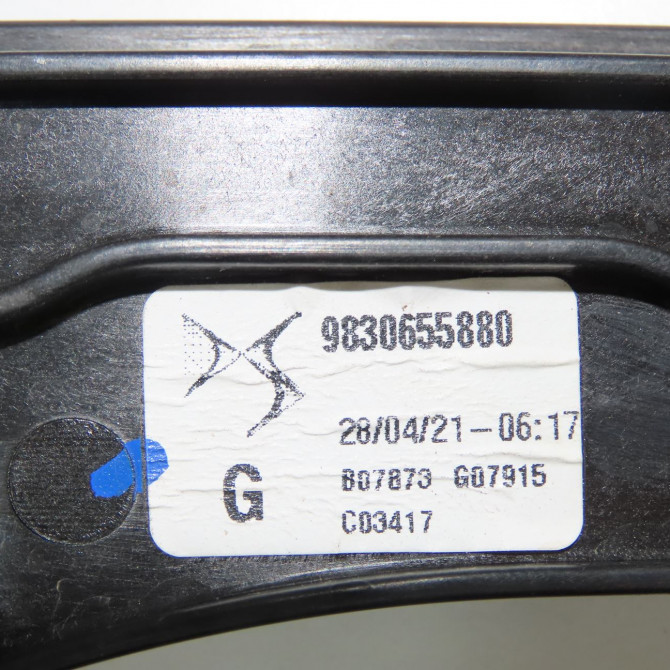 Mecanisme+moteur leve-glace avg occasion DS 146 Phase 1 04-1995->04-1999 1.5 BlueHDI 130ch 9840197680 4