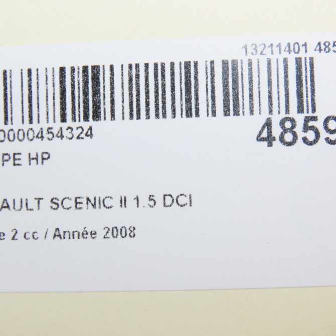 Pompe hp occasion RENAULT SCENIC II Phase 2 09-2006->04-2009 1.5 DCI 105ch 167008859R 8