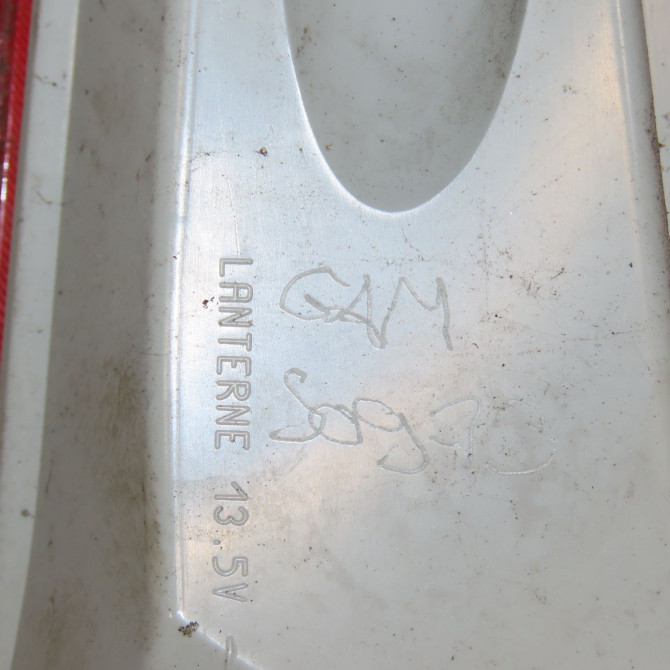 Feu arrière droit occasion PEUGEOT 2008 Phase 1 01-2013->... 1.6 BlueHDI 100ch 9678074380 5