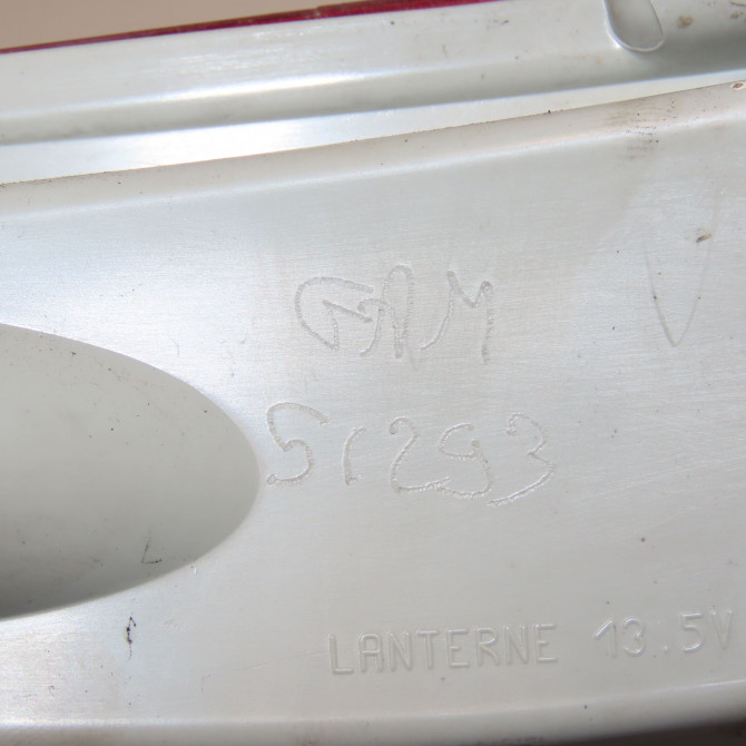 Feu arrière droit occasion PEUGEOT 2008 Phase 1 01-2013->... 1.2i PURETECH 110ch 9678074380 4