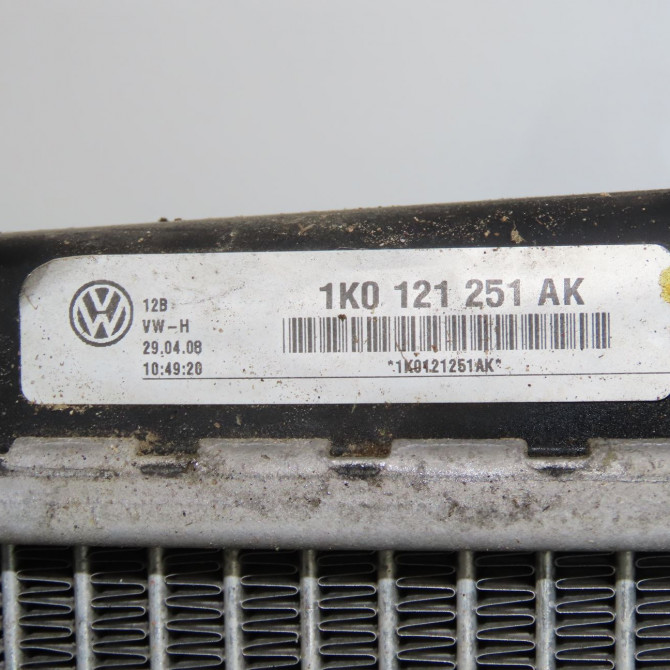 Radiateur occasion SEAT LEON II Phase 2 05-2009->09-2012 1.6 TDI 105ch 1K0121251AK 3