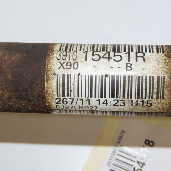 Transmission avant gauche occasion DACIA SANDERO I Phase 1 06-2008->10-2012 1.5 DCI 90ch 391015451R 4