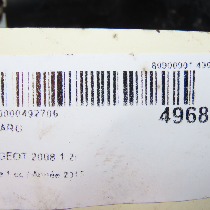 Feu arrière gauche occasion PEUGEOT 2008 Phase 1 01-2013->... 1.2i PURETECH 110ch 9678074280 4