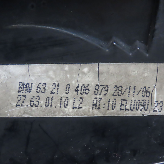 Feu arrière gauche occasion B.M.W. SERIE 3 V Phase 1 03-2005->09-2008 63216937457 4