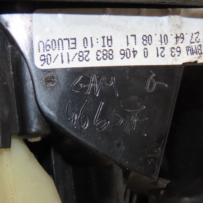 Feu arrière interieur gauche occasion B.M.W. SERIE 3 V Phase 1 03-2005->09-2008 63216937459 4