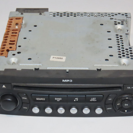 Autoradio occasion PEUGEOT 207 Phase 1 04-2006->06-2013 1.4 HDI 70ch 16077504XT