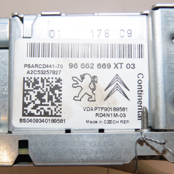 Autoradio occasion CITROEN C3 I Phase 2 10-2005->12-2010 1.4i 16077504XT 4