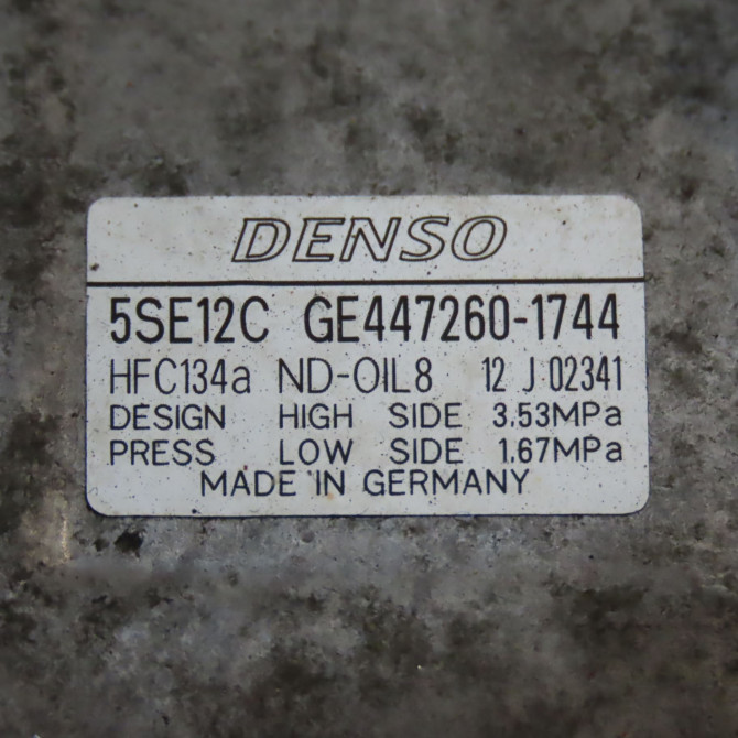 Compresseur air conditionne occasion TOYOTA COROLLA VERSO II phase 2 06-2007->05-2009 2.2D 136ch 8831005120 6