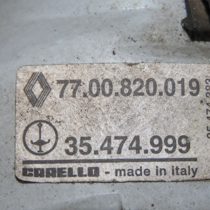 Phare gauche occasion RENAULT TWINGO I Phase 1 04-1993->08-1998 1.2i 60ch 7701040500 5