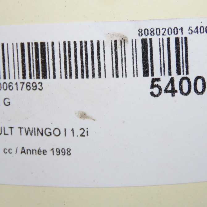 Phare gauche occasion RENAULT TWINGO I Phase 1 04-1993->08-1998 1.2i 60ch 7701040500 7