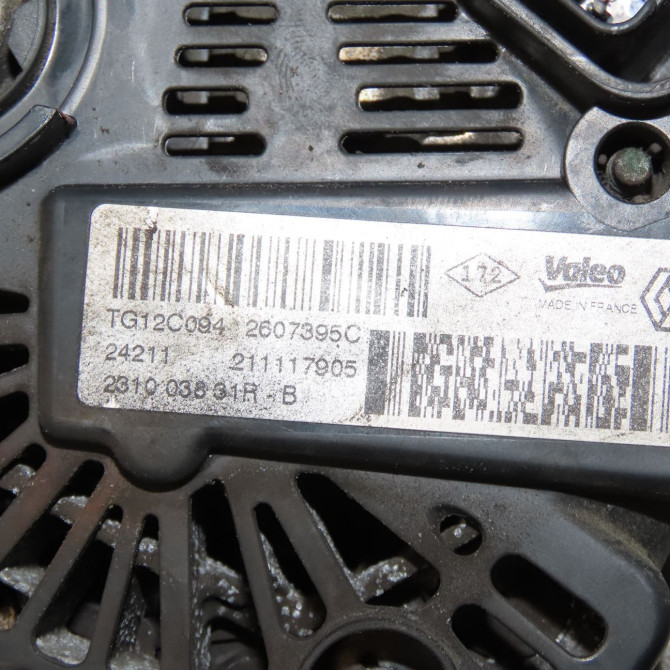 Alternateur occasion DACIA SANDERO I Phase 1 06-2008->10-2012 1.5 DCI 90ch 231008017R 7