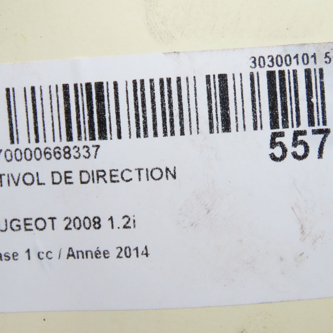 Antivol de direction occasion PEUGEOT 2008 Phase 1 01-2013->... 1.2i PURETECH 110ch 1608682880 4