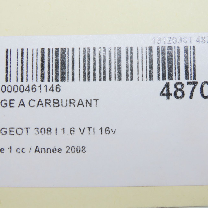 Jauge a carburant occasion PEUGEOT 308 I Phase 1 09-2007->03-2011 1.6 VTI 16v 120ch 1525NQ 8