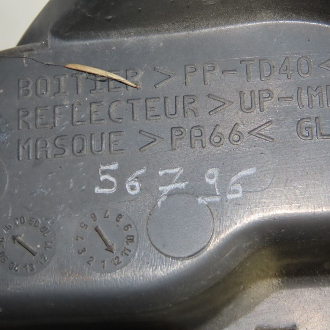 Phare gauche occasion RENAULT CLIO III Phase 1 09-2005->03-2009 1.5 DCI 85ch 260607570R 4