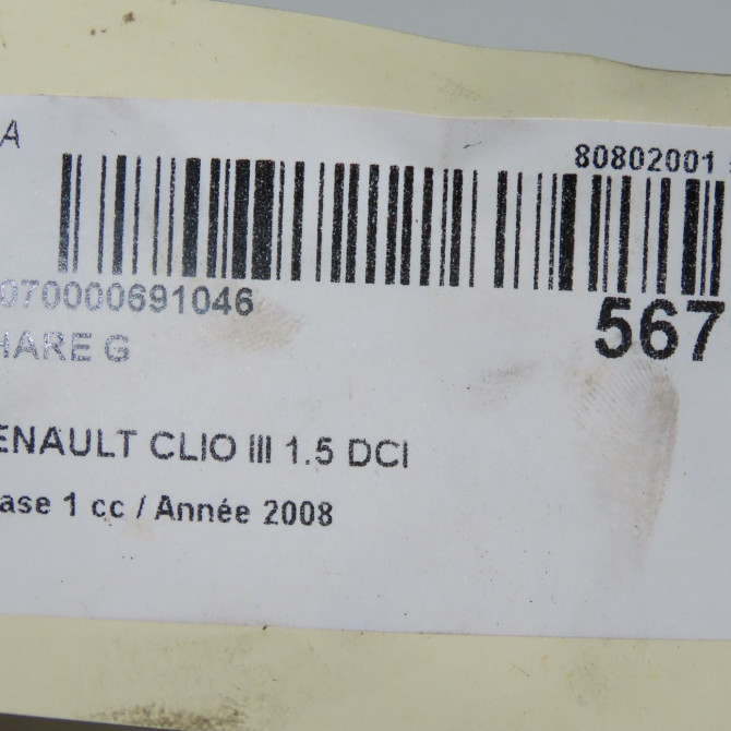 Phare gauche occasion RENAULT CLIO III Phase 1 09-2005->03-2009 1.5 DCI 85ch 260607570R 5