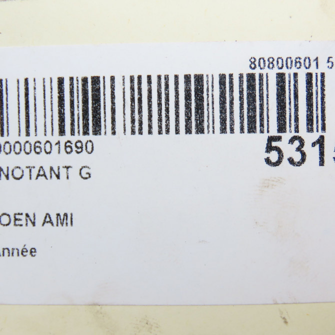 Clignotant gauche occasion CITROEN 9853682680 5